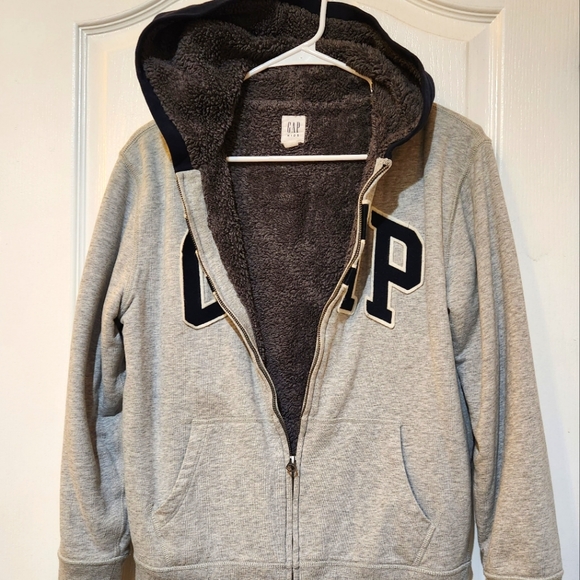 Gap Cozy Sweatshirt jacket - Picture 2 of 5